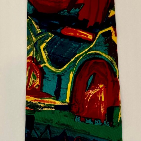 VTG NECKTIE SAVE THE CHILDREN "A HAPPY, HEALTHY CHILD HAS AN ACTIVE IMAGINATION" - Picture 4 of 8